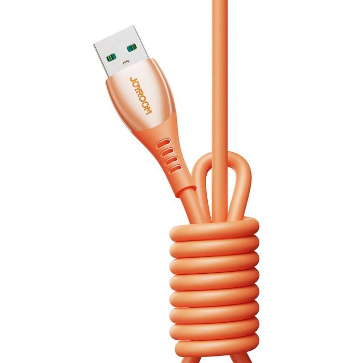 Kabelis USB-A–USB-C 1,2 m oranžinis Joyroom