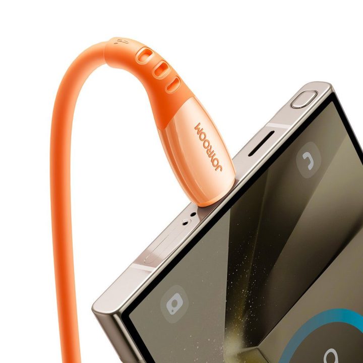 Kabelis USB-A–USB-C 1,2 m oranžinis Joyroom