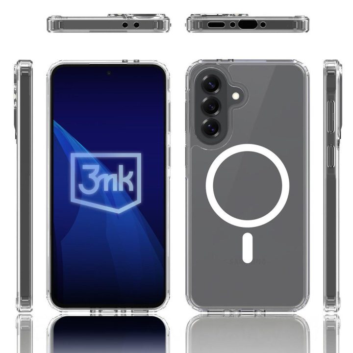 Dėklas Samsung Galaxy A37 Armor MagCase skaidrus 3mk