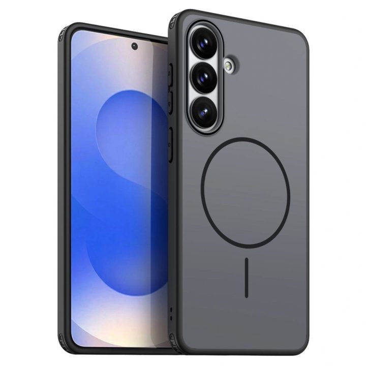 Dėklas Samsung Galaxy A37 magnetinis juodas Hybrid Armor