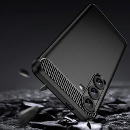 Dėklas Samsung Galaxy S26 juodas Carbon Case