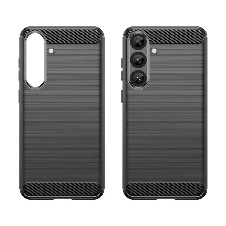 Dėklas Samsung Galaxy S26 juodas Carbon Case