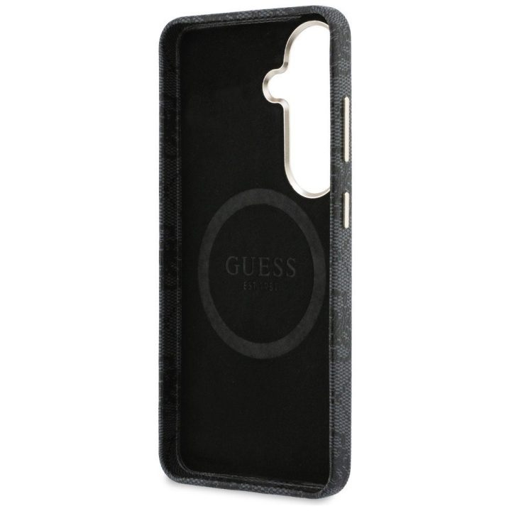 Dėklas MagSafe Samsung Galaxy S26, juodas Guess