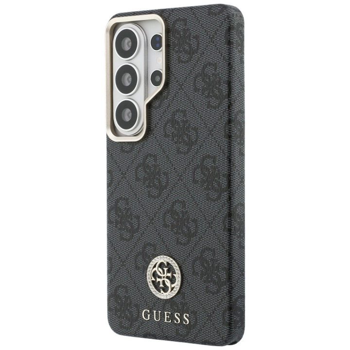 Dėklas Samsung Galaxy S26 Ultra 4G Rhinestone Round Logo Guess