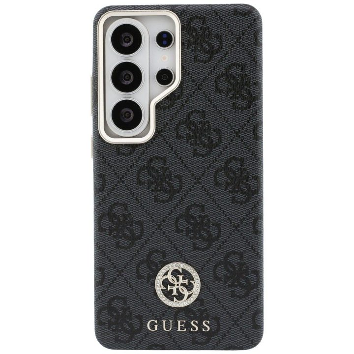 Dėklas Samsung Galaxy S26 Ultra 4G Rhinestone Round Logo Guess