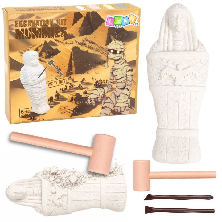 Vaikiškas archeologinis kasinėjimo rinkinys Egipto tema 19×15,5×5 cm