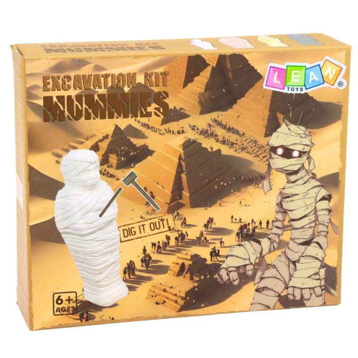 Vaikiškas archeologinis kasinėjimo rinkinys Egipto tema 19×15,5×5 cm