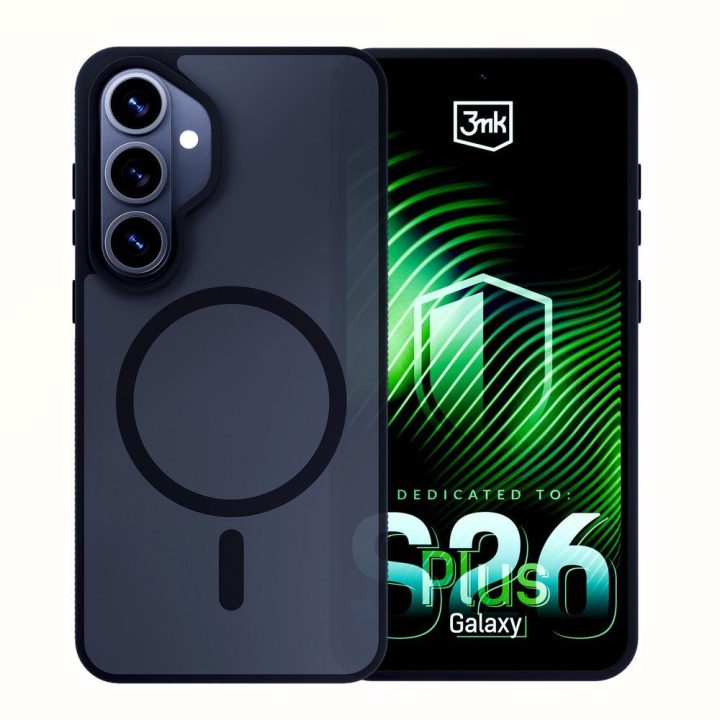 Dėklas juodas 3mk Smoke MagCase