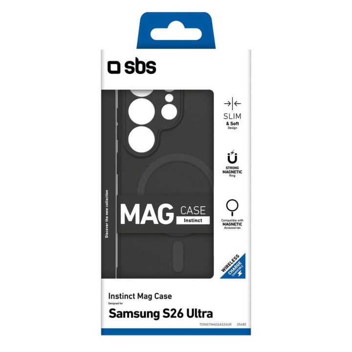 Dėklas Samsung Galaxy S26 Ultra, suderinamas su MagSafe SBS