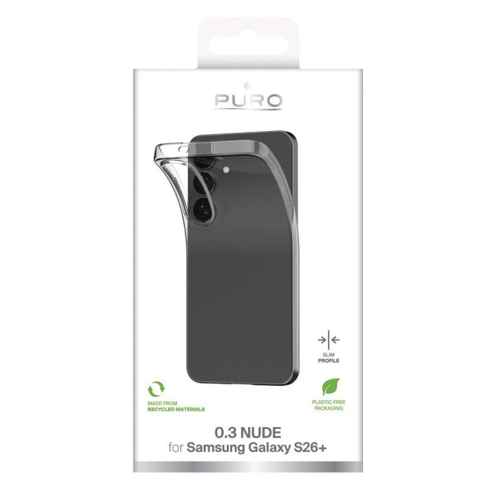 Dėklas Samsung Galaxy S26 Plus permatomas 0,3 mm Puro