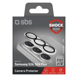 Kameros apsauginis stiklas Samsung Galaxy S26, juodas SBS