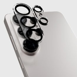 Kameros apsauginis stiklas Samsung Galaxy S26 Ultra, juodas rėmelis SBS