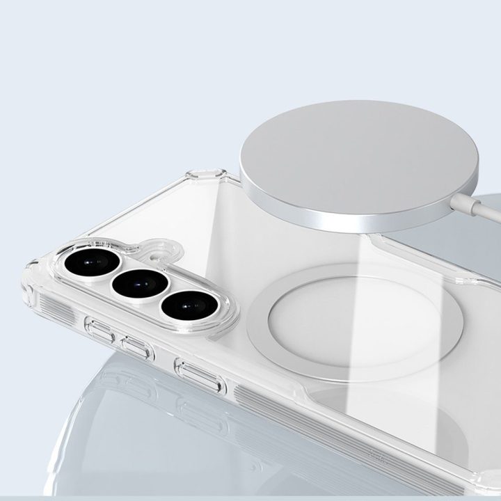 Dėklas Samsung Galaxy S26+ suderinamas su MagSafe, permatomas Nillkin