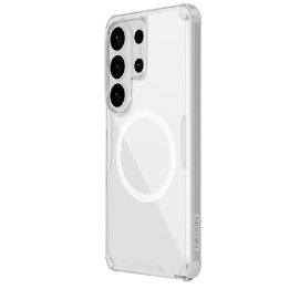 Dėklas telefonui Samsung Galaxy S26 Ultra, MagSafe, baltas Nillkin