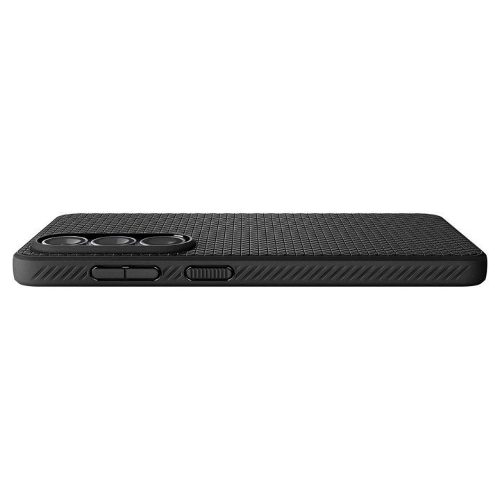 Dėklas Samsung Galaxy S26, plonas TPU, juodas Spigen