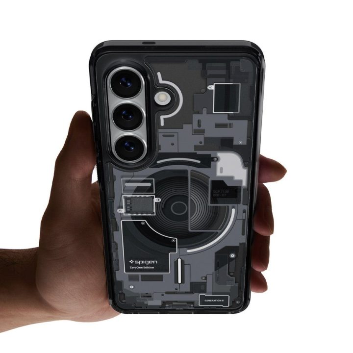Dėklas Samsung Galaxy S26, hibridinis TPU+PC Spigen