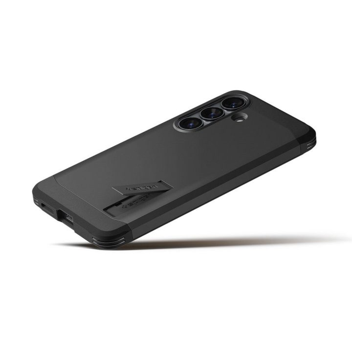 Dėklas telefonui Samsung Galaxy S26+ su MagSafe žiedu, juodas Spigen