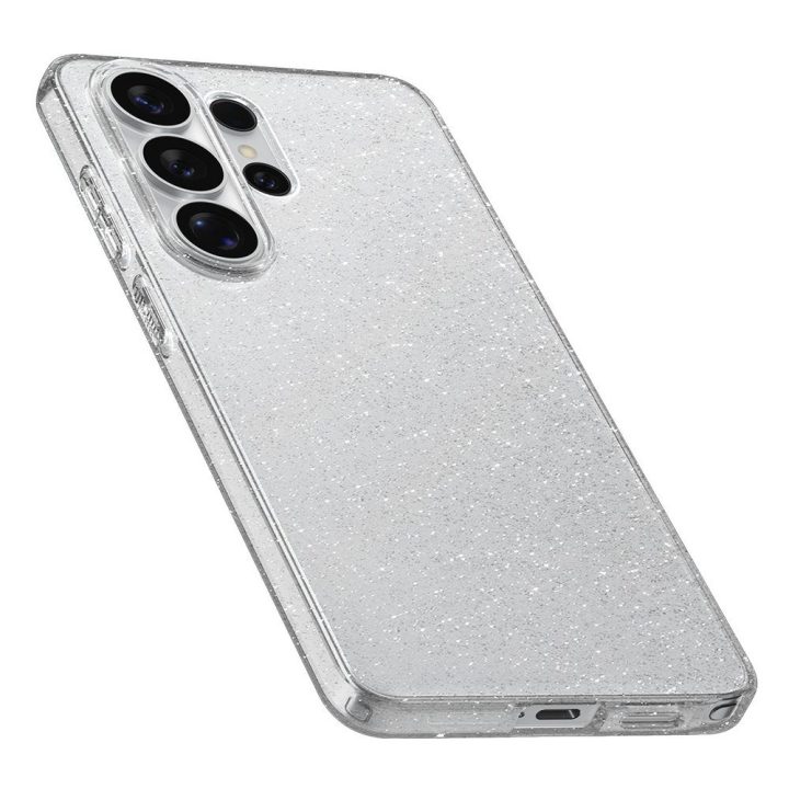 Dėklas Samsung Galaxy S26 Ultra, skaidrus su blizgučiais Spigen