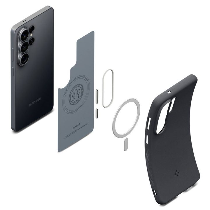 Dėklas Samsung Galaxy S26 Ultra, suderinamas su MagSafe, juodas Spigen