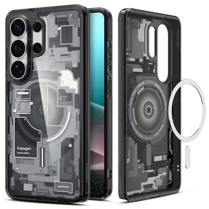 Dėklas Samsung Galaxy S26 Ultra, MagSafe suderinamas, permatomas – Spigen