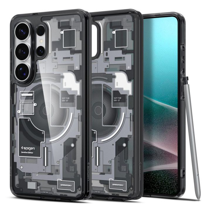 Dėklas Samsung Galaxy S26 Ultra, MagSafe suderinamas, permatomas – Spigen