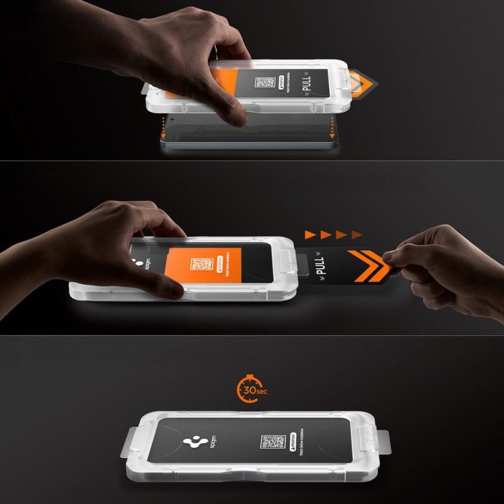 Grūdintas stiklas Samsung Galaxy S26 Ultra 9H EZ Fit Pro Spigen