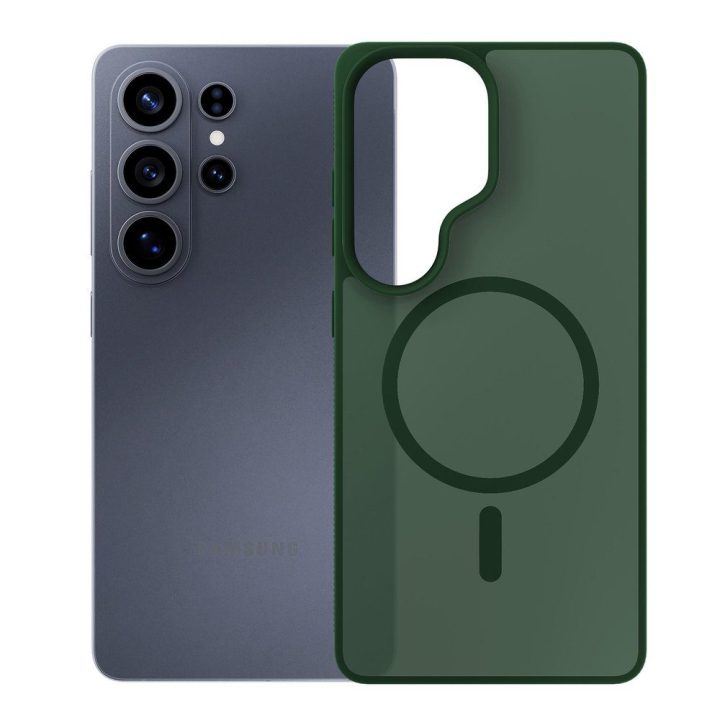 Dėklas Samsung S26 Ultra, MagSafe suderinamas — 3mk Smoke MagCase