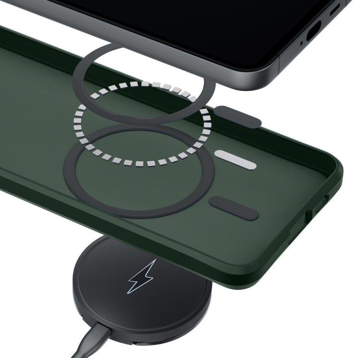 Dėklas Samsung S26 Ultra, MagSafe suderinamas — 3mk Smoke MagCase