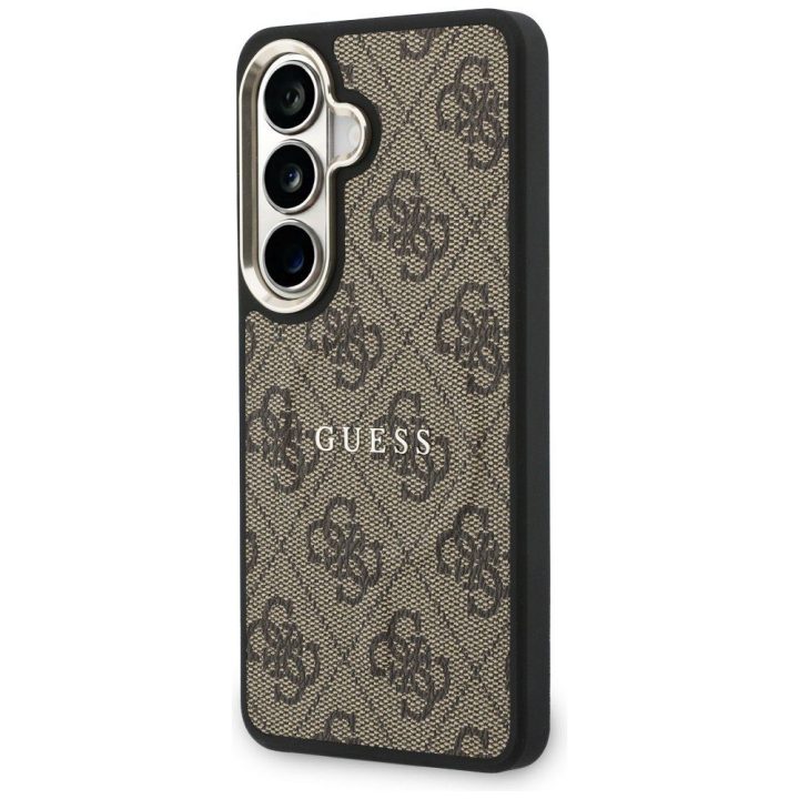 Dėklas Samsung Galaxy S26 su MagSafe, rudos spalvos Guess