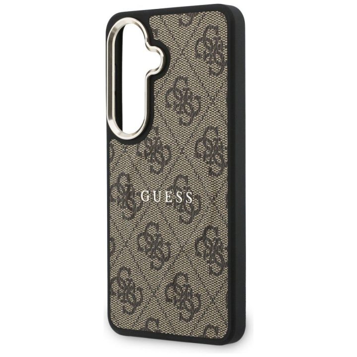 Dėklas Samsung Galaxy S26 su MagSafe, rudos spalvos Guess