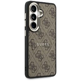 Dėklas Samsung Galaxy S26 Plus, MagSafe suderinamas, rudas Guess