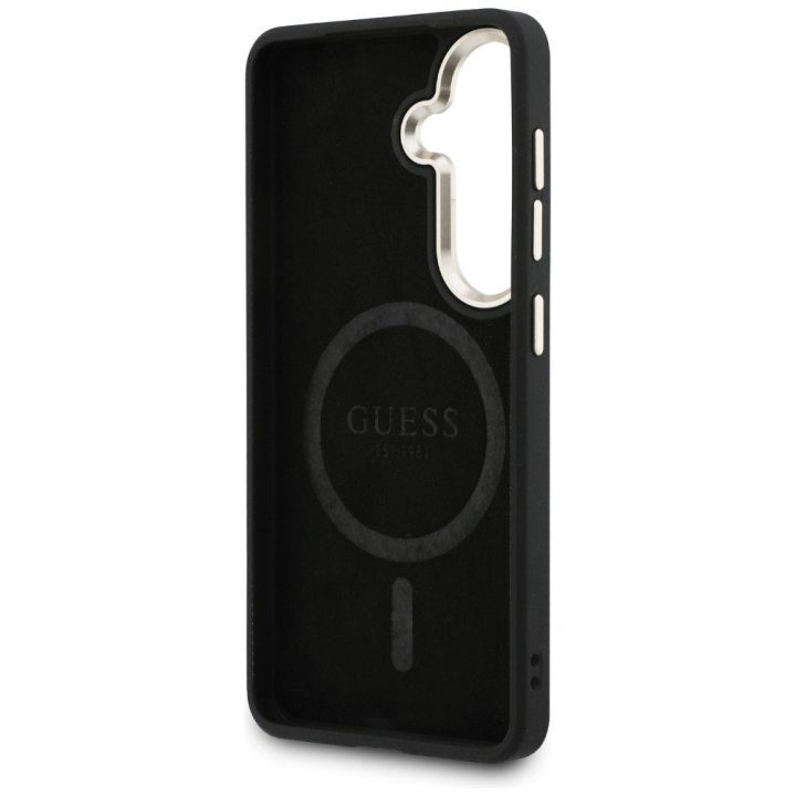 Dėklas Samsung Galaxy S26 Plus, MagSafe suderinamas, rudas Guess