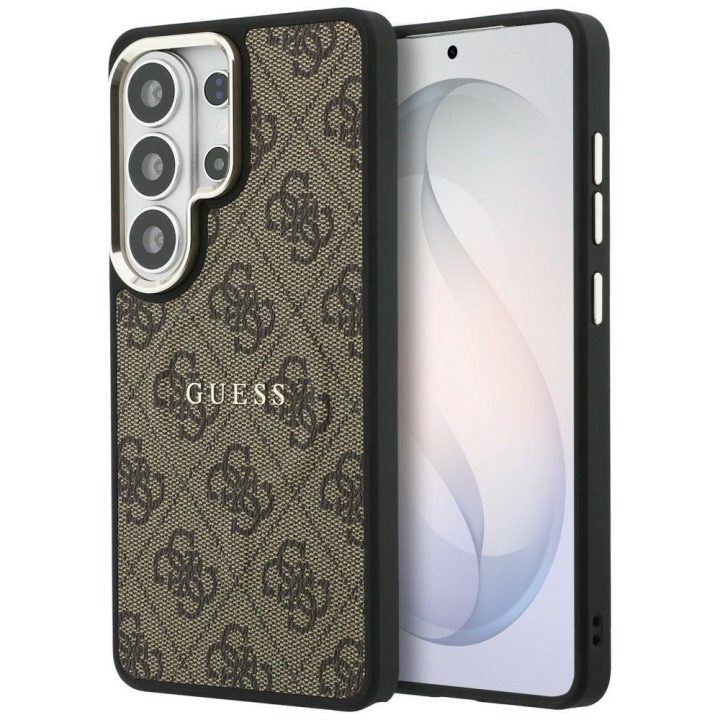 Dėklas Samsung Galaxy S26 Ultra, MagSafe rudas Guess