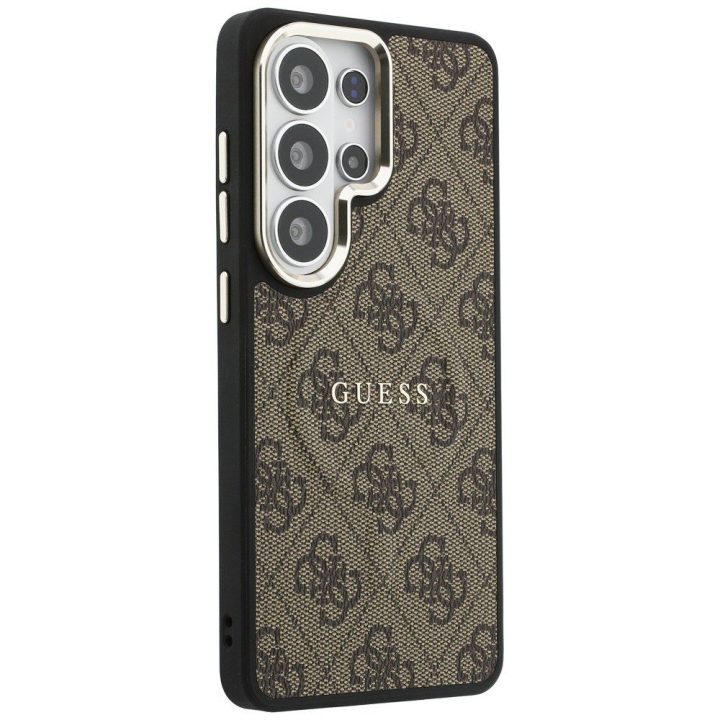 Dėklas Samsung Galaxy S26 Ultra, MagSafe rudas Guess
