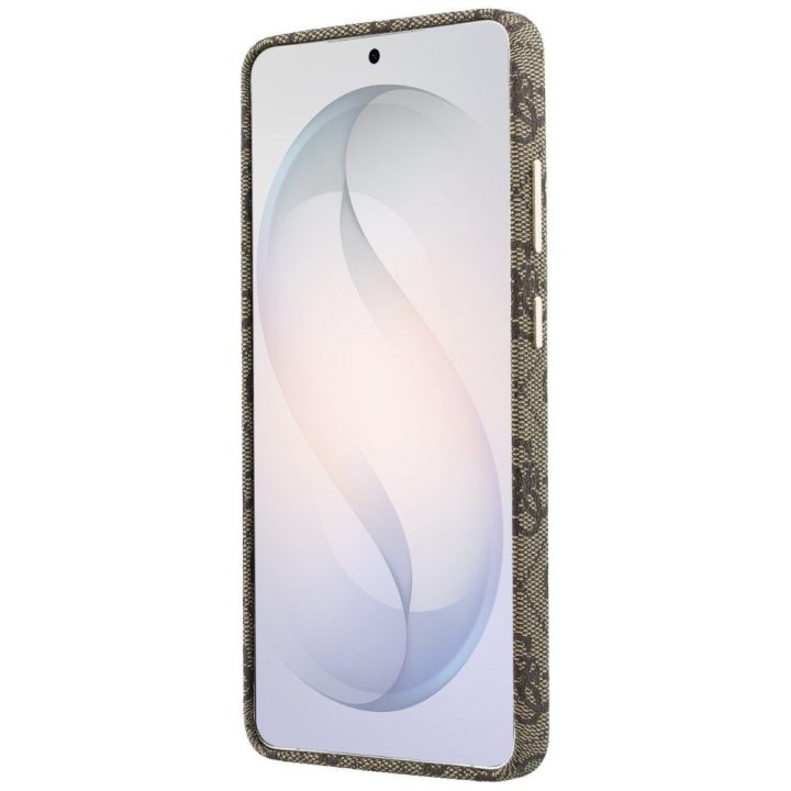 Dėklas telefonui Samsung Galaxy S26 Ultra MagSafe, rudas Guess