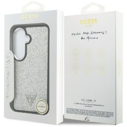 Dėklas Samsung Galaxy S26, sidabrinis su MagSafe Guess