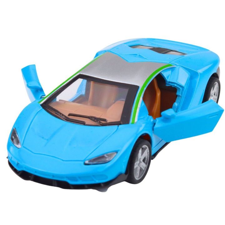 Žaislinis automobilis 1:32 iš metalo, mėlynas