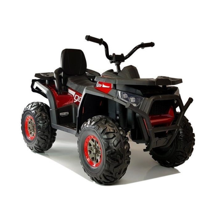Vaikiškas elektrinis keturratis XMX607, raudonas