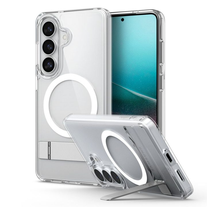 Dėklas Samsung Galaxy S26, MagSafe suderinamas, skaidrus Spigen