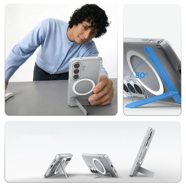 Dėklas Samsung Galaxy S26, MagSafe suderinamas, skaidrus Spigen