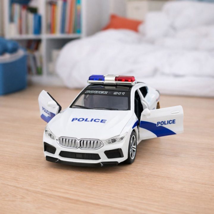 Žaislinis automobilis varomas, su šviesomis ir garsais