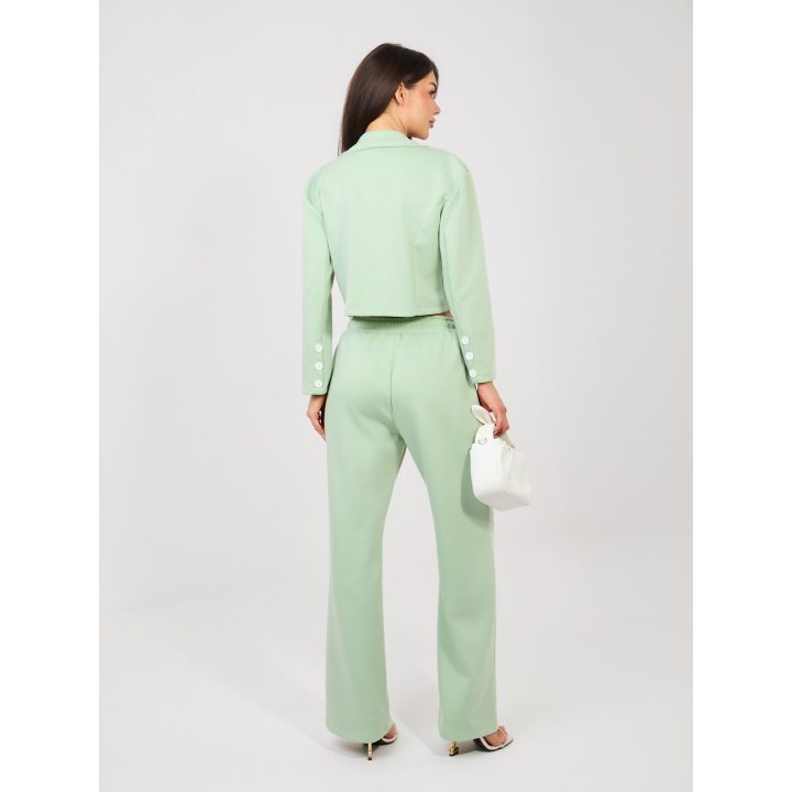 Moteriškas komplektas pistacijų spalvos universalus dydis