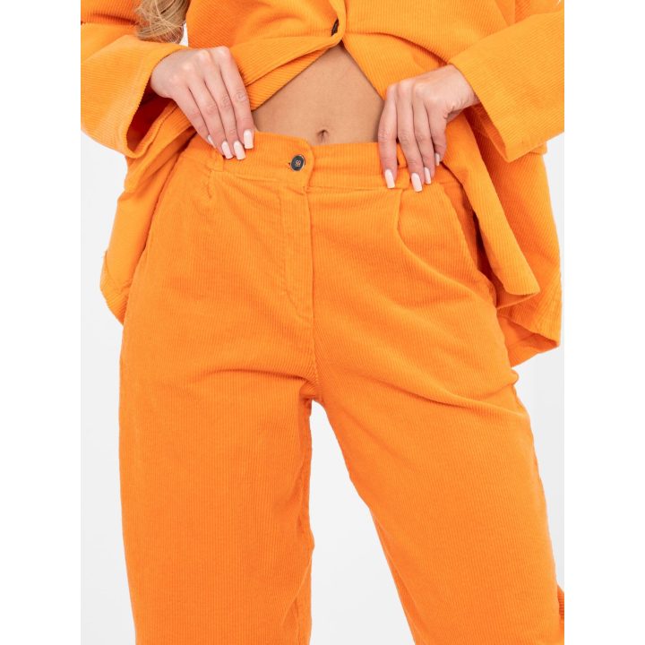 Kelnės moteriškos oranžinės