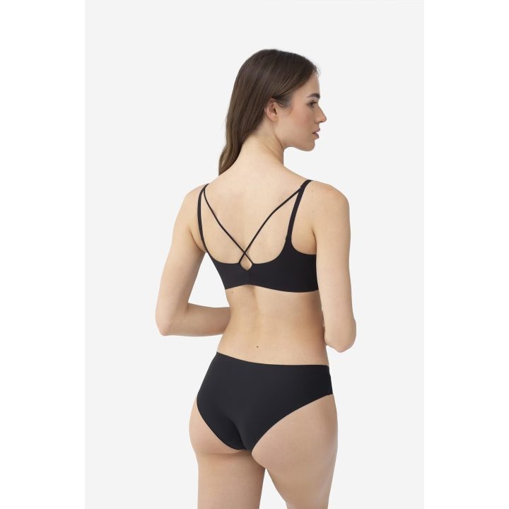 Liemenėlė moteriška push-up juoda