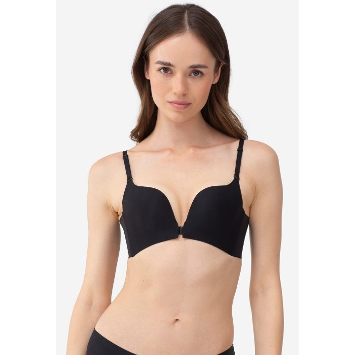 Liemenėlė moteriška push-up juoda