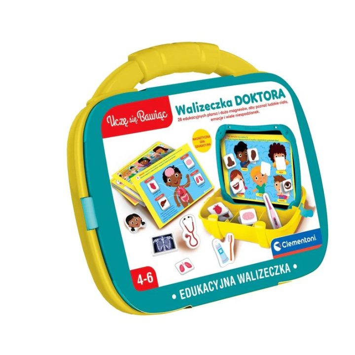 Vaikiškas magnetinis gydytojo rinkinys 4–6 metų Clementoni