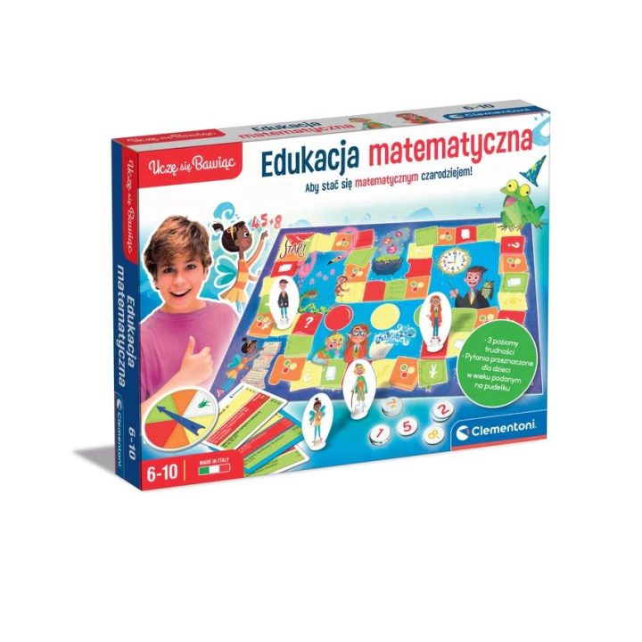 Vaikiškas stalo žaidimas matematikos 6–10 m. Clementoni
