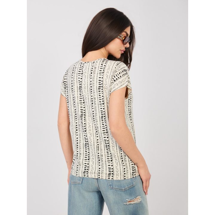 Moteriški marškinėliai šviesiai smėlio XS–5XL