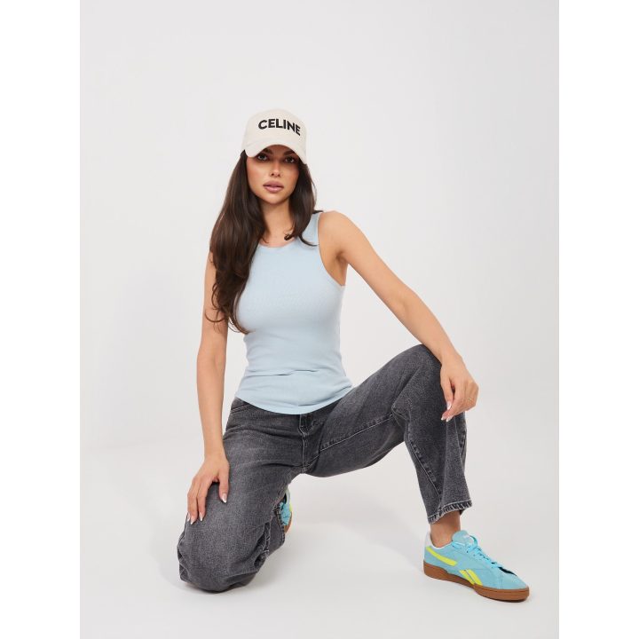 Palaidinė XS–5XL šviesiai mėlyna