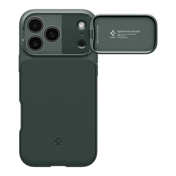 Dėklas MagSafe žalias iPhone 17 Pro Spigen